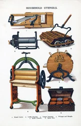Utensilios domésticos, 1906