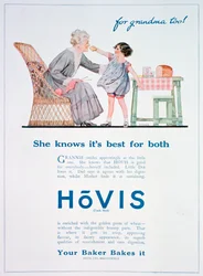 Anuncio de pan Hovis, 1923