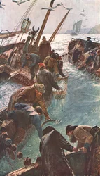 Cómo atrapamos las sardinas, 1895, c1902