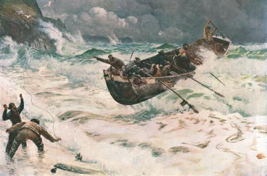 Cómo llegó el barco a casa, 1886, c. 1902