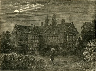 Casa Howards, en Clapton, alrededor de 1800, c1876