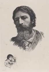 Hubert Herkomer A.R.A. y sus hijos