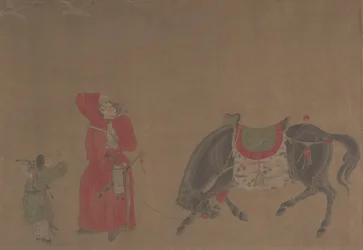 Cazador y gansos salvajes