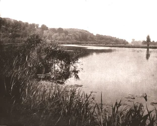 Hurley Reach, río Támesis entre Bisham y Medmenham, Buckinghamshire, 1894