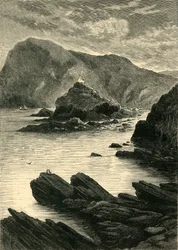 Ilfracombe - Vista desde las Rocas en la Base del Capstone, 1898
