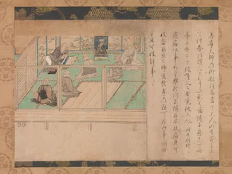 Biografía ilustrada de Honen Shuikotokuden-e, ca. 1310-20