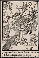 Ilustración del libro Ship of Fools de Sebastian Brant