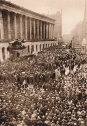 En Birmingham: El rey Eduardo VIII proclamado en la segunda ciudad más grande de Inglaterra, 1936