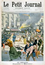 En España, estallan disturbios en Barcelona, 1901