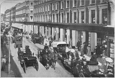 En Westbourne Grove, Notting Hill, Londres, c1903