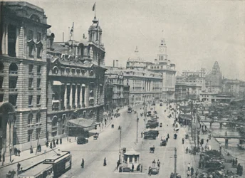 En el Bund el extranjero emprendedor ha venido para quedarse, c1935