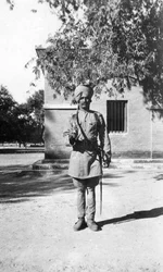 Lancero indio, Mathura, India, 1916-1917