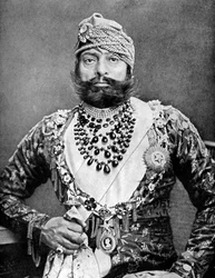 Maharajá indio, 1936