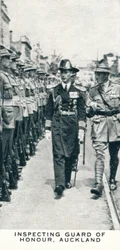 Inspección de la Guardia de Honor, Auckland, 1927 1937