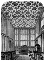Interior, Capilla Real, Palacio de St James, 1900