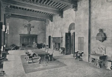 Interior del Palazzo Davanzati, 1928