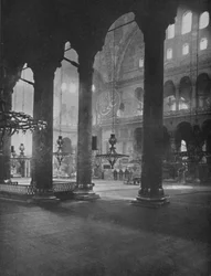 Interior de Santa Sofía, 1913