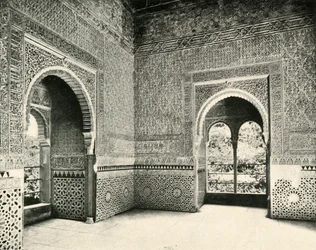 Interior de la Torre de los Cautivos Isabel De Solis, 1907