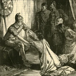Entrevista entre Coriolano y su esposa y madre, 1890