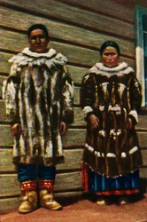 Inuit de Alaska, norte de EE.UU., c1928
