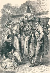 Campesinos irlandeses, 1896