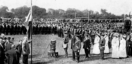 Voluntarios nacionales irlandeses, Cuerpo de Nacionalistas de Maryborough, 1914
