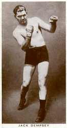 Jack Dempsey, boxeador estadounidense, 1938