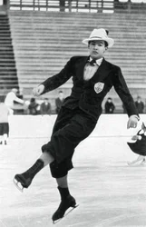 Jack Dunn, patinador artístico británico, Juegos Olímpicos de Invierno, Garmisch-Partenkirchen, Alemania