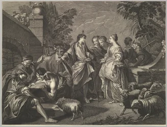 Jacob llega a Mesopotamia