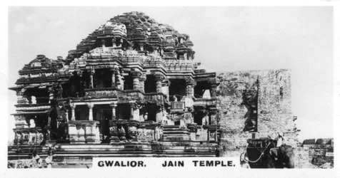 Templo jainista, Gwalior, India, c1925