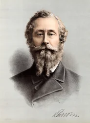 James Hamilton, 1er duque de Abercorn 1811-1885, cortesano y estadista británico, c1880