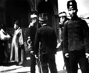 Tropas japonesas, Corea, 1900