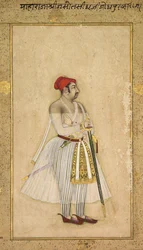 Jaswant Singh de Jodhpur gobernó 1635-1678, c. 1660-1665