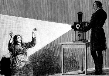 Jean Martin Charcot demostrando hipnosis, 1879