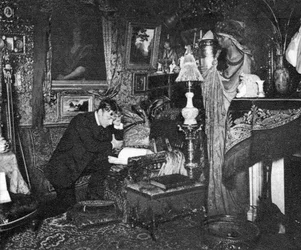 Jean Mounet-Sully, actor francés, 1910