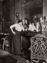 Jeanne Julia Bartet, actriz francesa, 1901