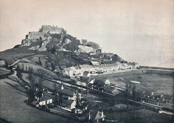 Jersey - Gorey y el Castillo de Mont Orgueil, 1895