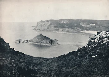 Jersey - Portelet Bay y Janvrin Island, 1895