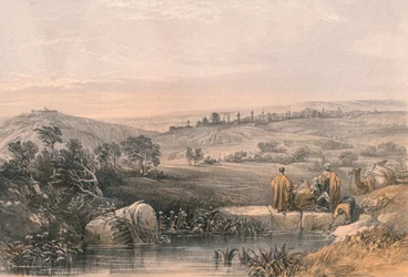 Jerusalén desde el norte, 1855