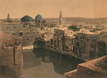Jerusalén, mediados-finales del siglo XIX