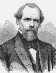 John Augustus Roebling, ingeniero civil estadounidense, 1874
