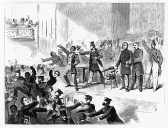 Reunión de aniversario de John Brown, Templo Tremont, siglo XIX