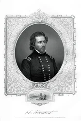 John C. Fremont, soldado, explorador y candidato presidencial estadounidense, 1862-1867