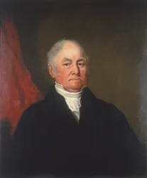 John Charles Kitching, último carpintero de marea del Puente de Londres, c. 1825