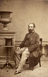 John Elliotson, médico británico, c 1860s