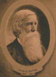 John Gibson Paton 1824-1907, misionero protestante nacido en Escocia, c.1910s
