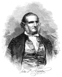 John James Audubon 1780-1851, ornitólogo y artista estadounidense, 1852