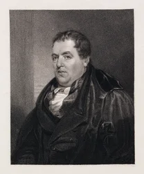 John Leslie, matemático y físico escocés, principios del siglo XIX
