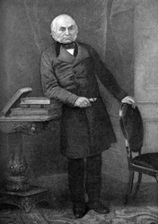 John Quincy Adams 1767-1848, sexto presidente de los Estados Unidos, siglo XIX
