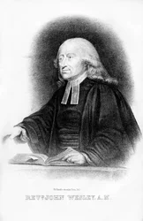 John Wesley, ministro inglés, 1854